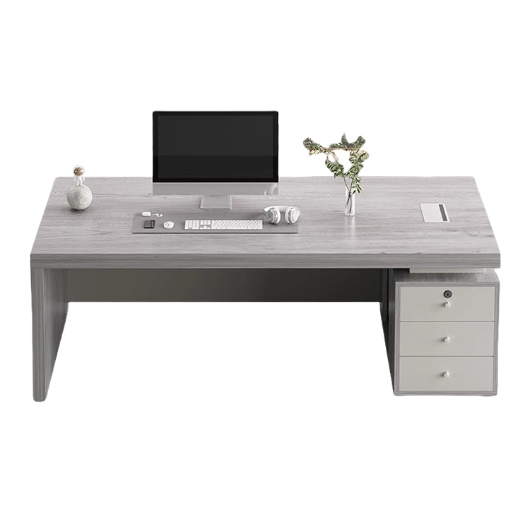 エグゼクティブデスク,事務机,役員用デスク,社長デスク,片袖机,配線