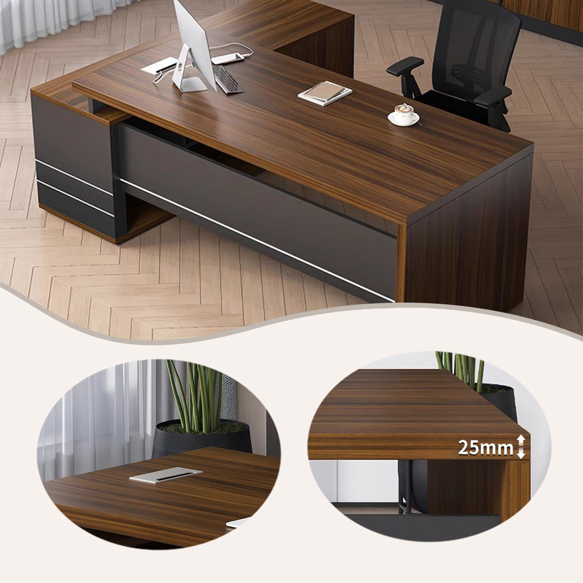 エグゼクティブデスク,社長机,ワークデスク,オフィスデスク,オープン