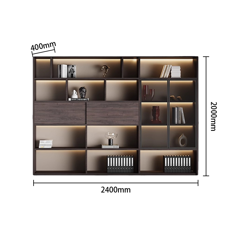 エグゼクティブキャビネット,役員用家具,木製キャビネット,ガラス扉