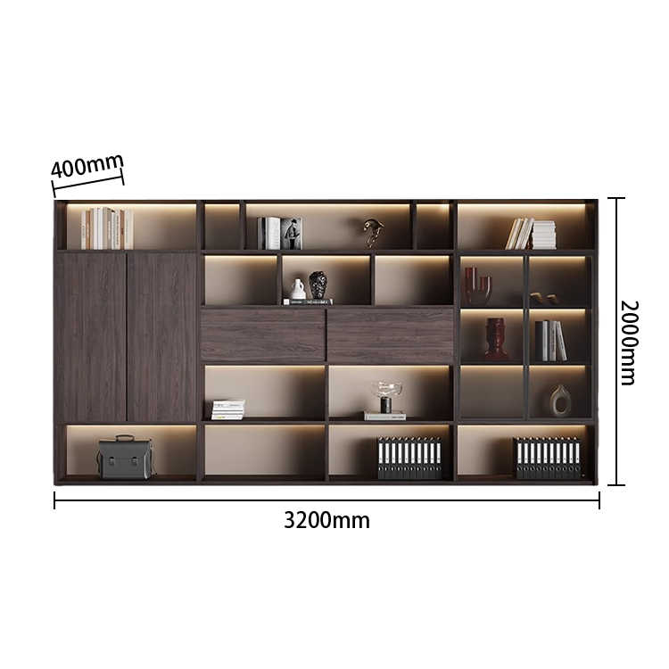 エグゼクティブキャビネット,役員用家具,木製キャビネット,ガラス扉
