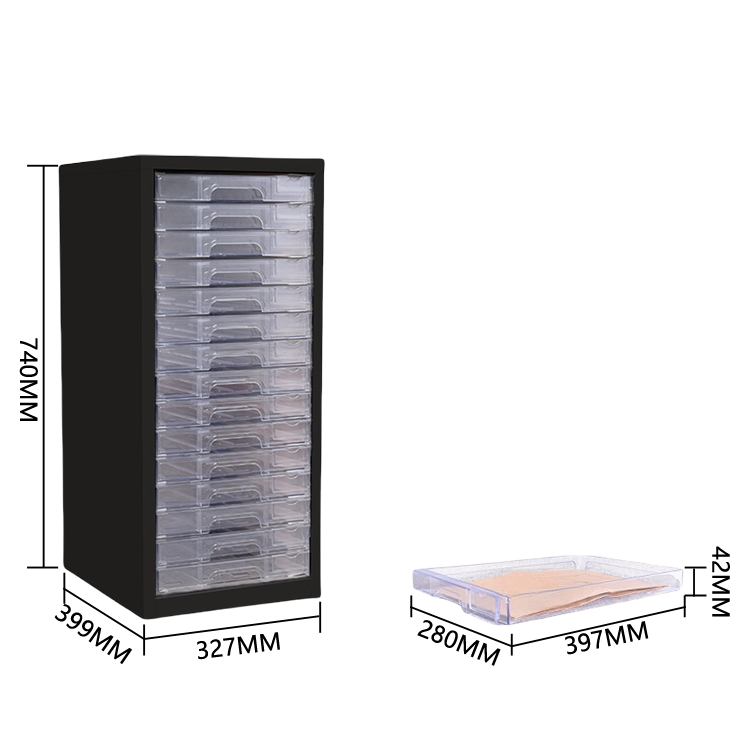 キャビネット　収納ボックス　オフィスキャビネット　多目的な収納　役員用キャビネット　収納棚　執務室用　会社用　役員用　オフィス用　大容量収納　 A4書類ケース 小物整理収納　高品質　モダン　高耐久性　耐荷重性　ブラック　カスタマイズ可能　BGCWG-P010