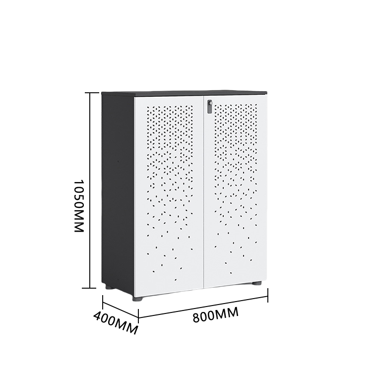 おしゃれなキャビネット　オフィスキャビネット　多目的な収納　役員用キャビネット　役員用　オフィス用　引き出し収納　大容量収納　鍵付き　ダイヤル錠付き　アジャスター　広い天板　小物整理収納　高品質　厚手　シンプル　簡素　高耐久性　お手入れやすい　レッドブラウン　カスタマイズ可能　BGCWG-P014