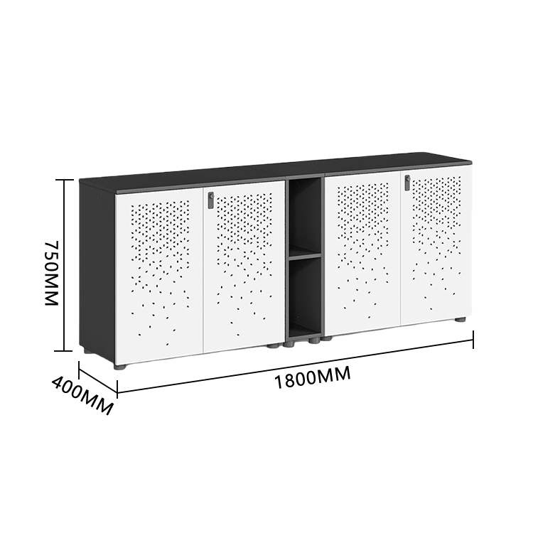 おしゃれなキャビネット　オフィスキャビネット　多目的な収納　役員用キャビネット　役員用　オフィス用　引き出し収納　大容量収納　鍵付き　ダイヤル錠付き　アジャスター　広い天板　小物整理収納　高品質　厚手　シンプル　簡素　高耐久性　お手入れやすい　レッドブラウン　カスタマイズ可能　BGCWG-P014