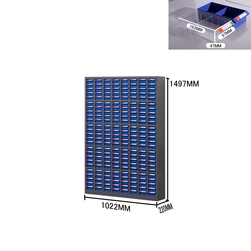 シンプルなキャビネット　収納棚　収納ボックス　オフィスキャビネット　ラック　役員用キャビネット　オフィス用　引き出し収納　大容量収納　A4書類ケース　小物整理収納　ラベル　ファイル　鍵付き　高品質　厚手　シンプル　簡素　ブルー　カスタマイズ可能　BGCWG-P021