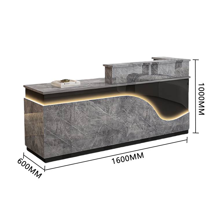 カウンター 自動 高速 家庭用 事務用 グレー 楽天市場】受付カウンター 収納棚付き 受付台 オフィス受付