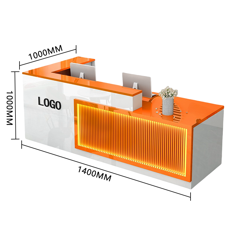 受付カウンター,レジカウンター,フロント,受付台,石目調,大容量,LED