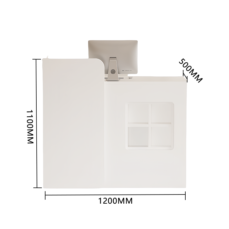 受付台,レジカウンター,フロント,受付カウンター,大容量収納,耐荷重性