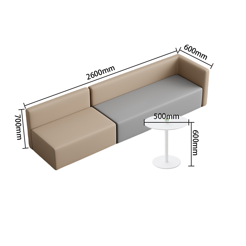 応接ソファ　ソファセット　ロータイプ　カウチソファセット　商談用　3人掛け　人間工学　耐久性　快適　グレー　オレンジ　JDSF-P023
