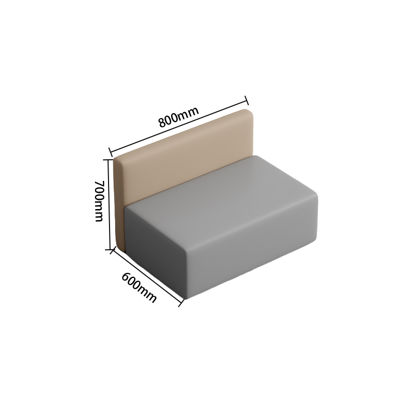 応接ソファ　ソファセット　ロータイプ　カウチソファセット　商談用　3人掛け　人間工学　耐久性　快適　グレー　オレンジ　JDSF-P023