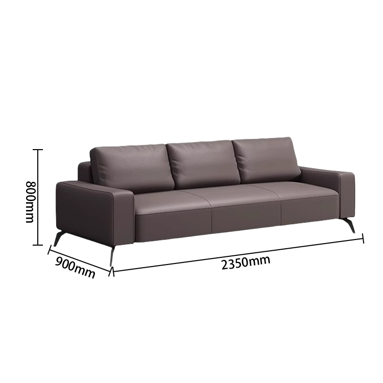 応接ソファ　ソファセット　ロータイプ　ストレートソファ　来客用　商談用　1人掛け　3人掛け　人間工学　上品　ダークブラウン　JDSF-P026