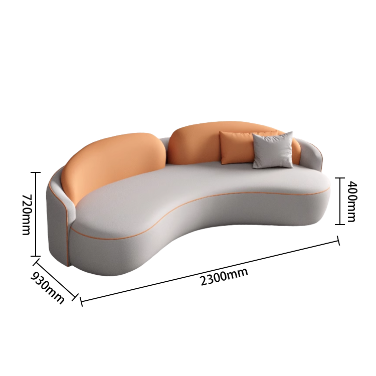 応接ソファ　ソファセット　ファブリックソファ　3人掛け　人間工学　回弾性　洗練　快適　柔らかい　グレー　カスタマイズ可能　JDSF-P027