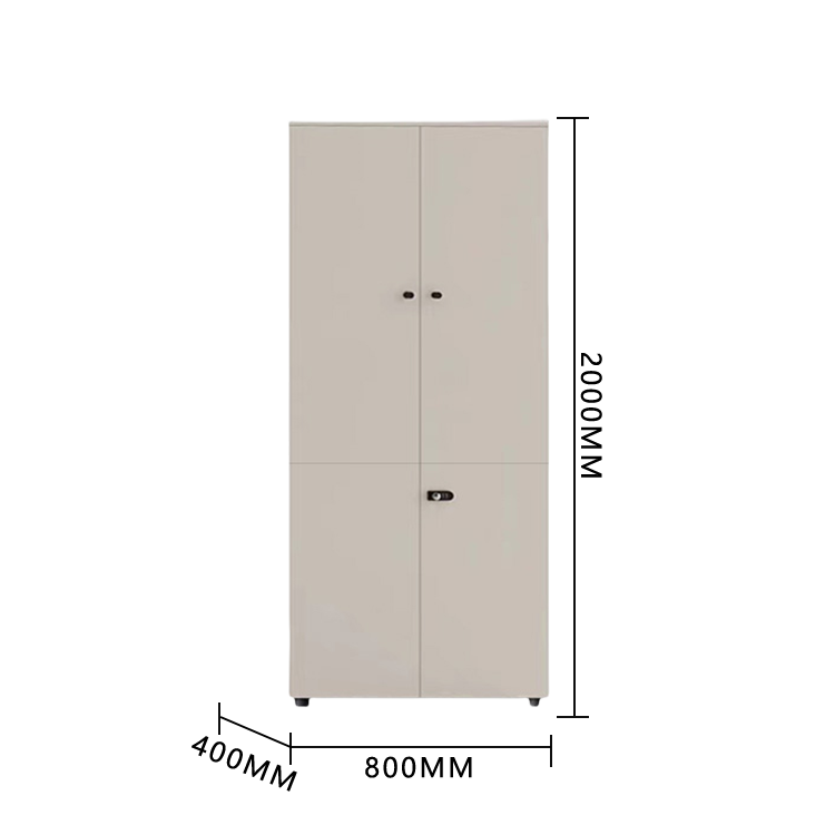 フロア型ファイルキャビネット　オフィスキャビネット　多目的な収納　役員用キャビネット　執務室用　役員用　オフィス用　観音開き 引き出し収納　大容量収納　オープン収納　ダイヤル錠付き　高品質　厚手　シンプル　スタイリッシュ　高耐久性　耐荷重性　ベージュ　LBG-P016