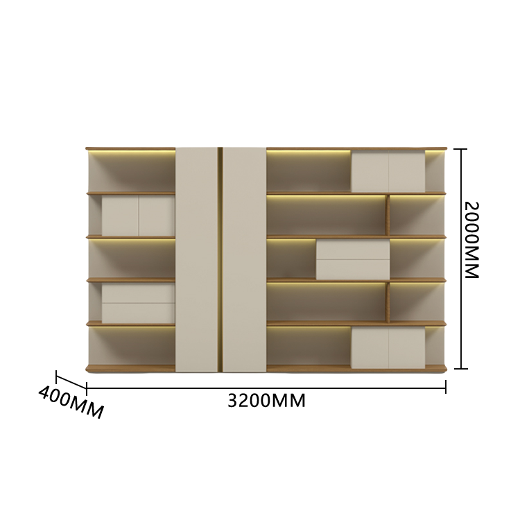 エグゼクティブデスク　執務デスク　社長机　事務机　ダイヤル錠　LEDライト付き　厚手　オープン収納　木目調　洗練　チーク　LBZ-P007