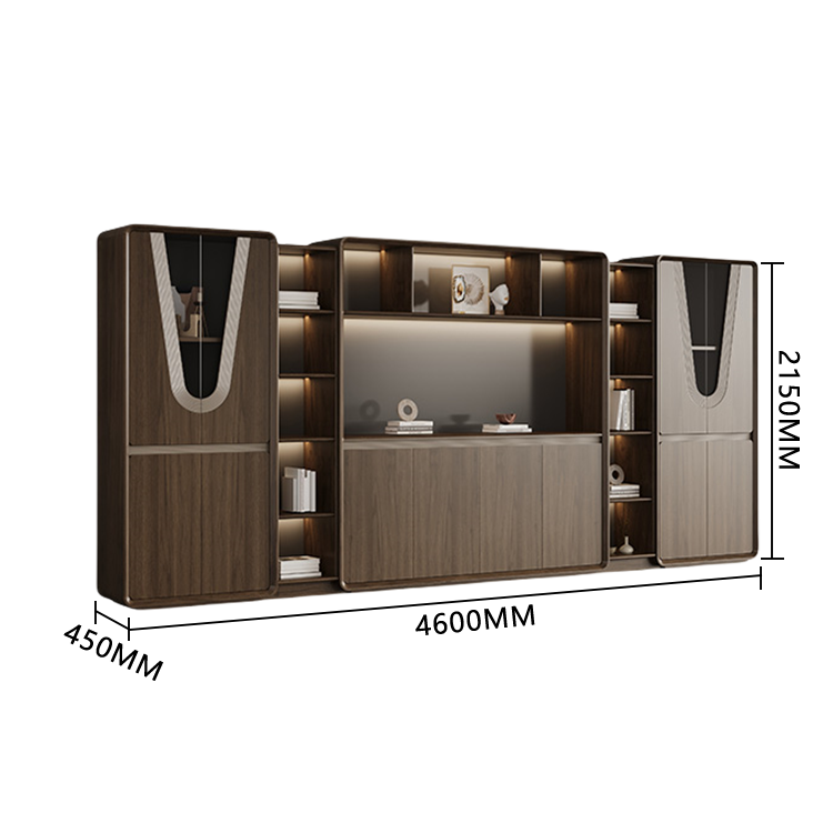 エグゼクティブデスク　両袖机　社長机　木製デスク　木目調　Ｒ加工　レザーマット　指紋認証キー　大容量収納　厚手　上質　洗練　LBZ-P009