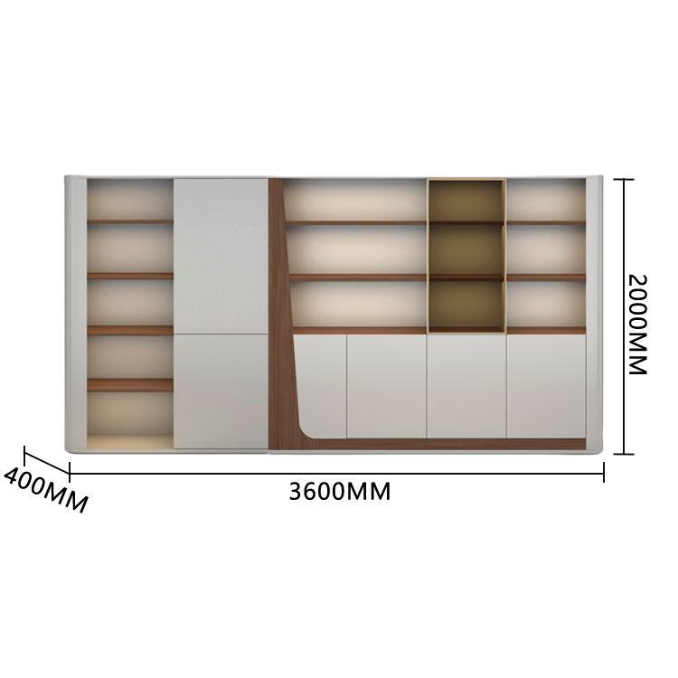 エグゼクティブデスク　ワークデスク　事務机　社長室　木目調　大容量収納　LEDライト付き　指紋認証キー　上質　ウォールナット　LBZ-P011