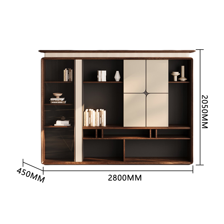 エグゼクティブデスク　社長デスク　両袖机　木目調　指紋認証キー　引き出し　落ち着き　厚重感　高品質　ウォールナット　LBZ-P013