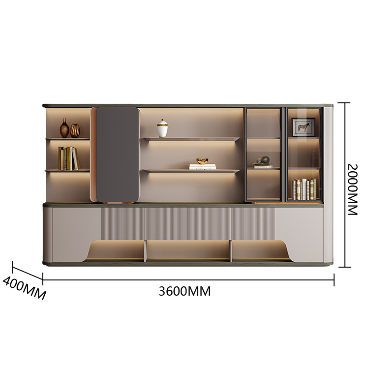 オフィスデスク　社長デスク　事務机　昇降デスク　昇降可能　ダイヤル锭　引き出し　洗練　ウォールナット　カスタマイズ可能　LBZ-P016