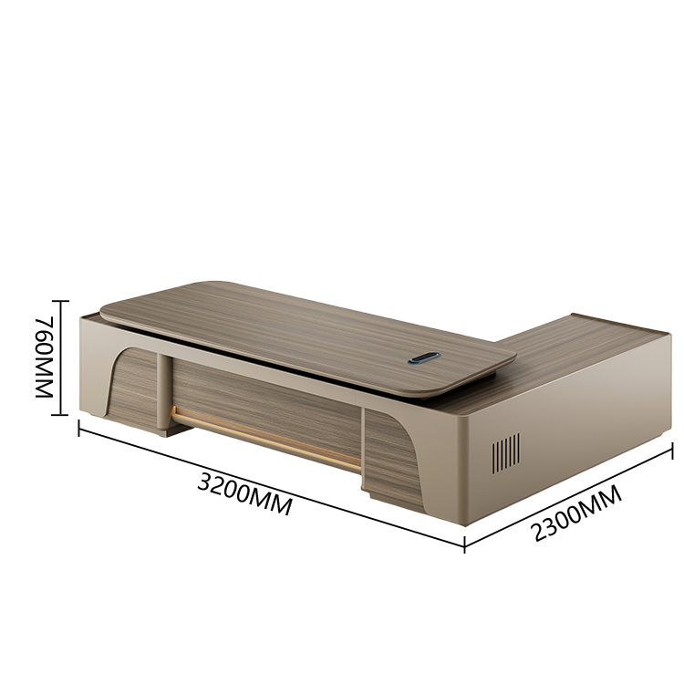 エグゼクティブデスク　作業机　ワークデスク　社長机　引き出し収納　充電便利　ダイヤル錠　ウォールナット　カスタマイズ可能　LBZ-P028