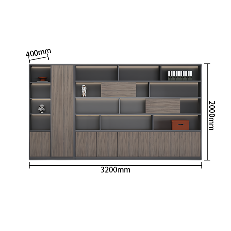 エグゼクティブデスク　社長机　木製デスク　パソコンデスク　事務用　ダイヤル錠付き　排気口付き　L字型　カスタマイズ可能　LBZ-P060