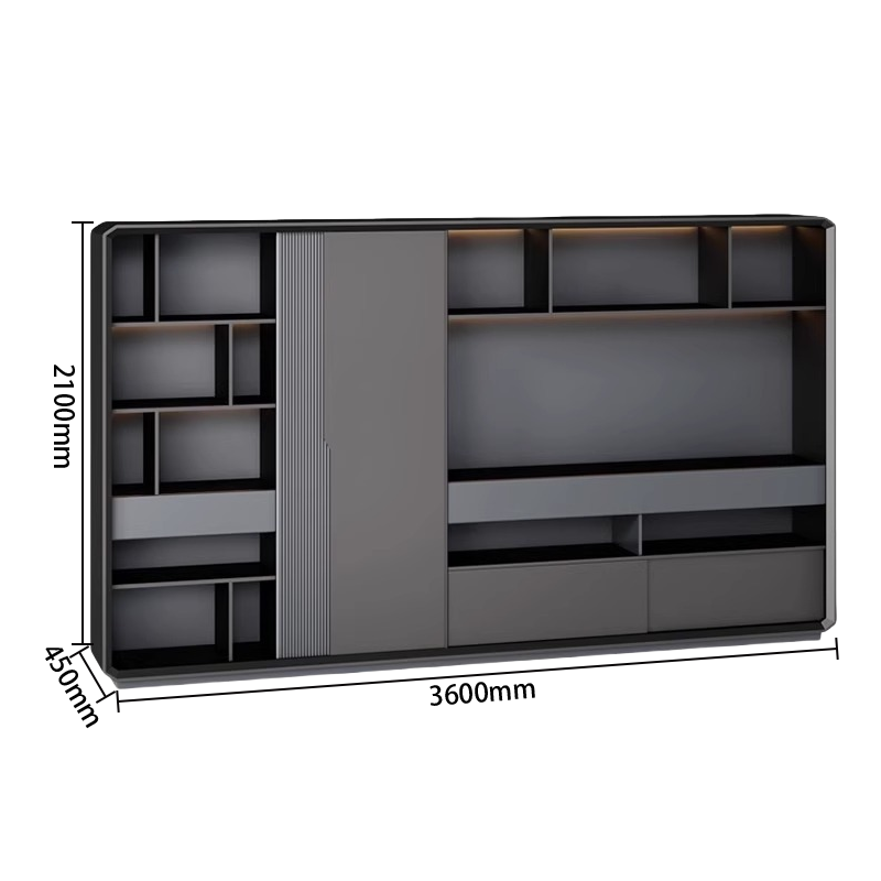 エグゼクティブデスク　社長机　木製デスク　サイドキャビネット付き　配線ボックス付き　L字型　広い天板　カスタマイズ可能　LBZ-P064