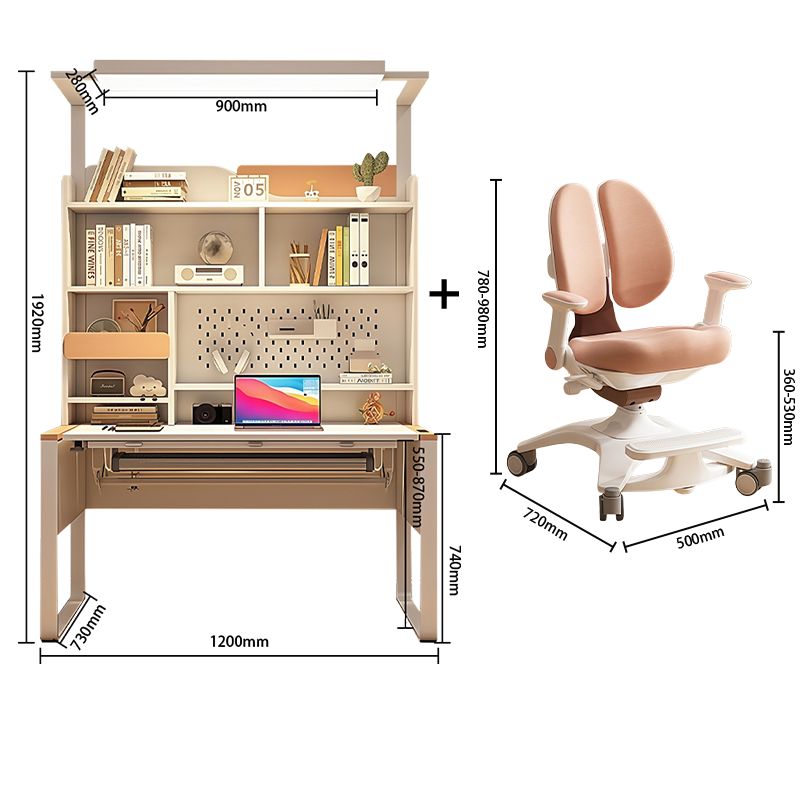 勉強机,作業デスク,子供用デスク,収納棚付き,学習デスク,穴ボード,照明