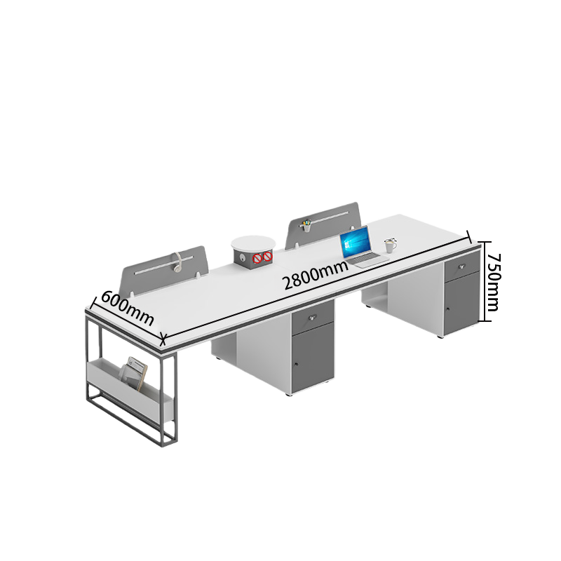 オフイスデスク　役員用　企業用　収納ボックス　仕切りパネル付き　広々とした天板　ダイヤル錠付き　機能性　カスタマイズ可能　YGZ-P015