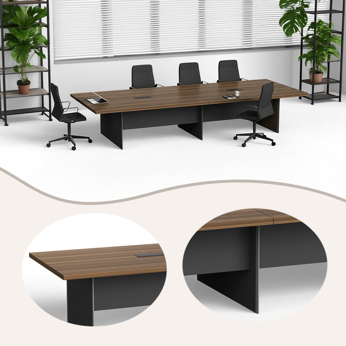 【ボートレーサー】無印良品 オフィス•会議テーブル②180cmx110cm 会議テーブル,大中型会議テーブル,ミーティングテーブル,ワーク